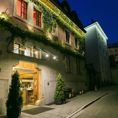 Hotel Grodek Krakow Luaran gambar The entrance to the restaurant