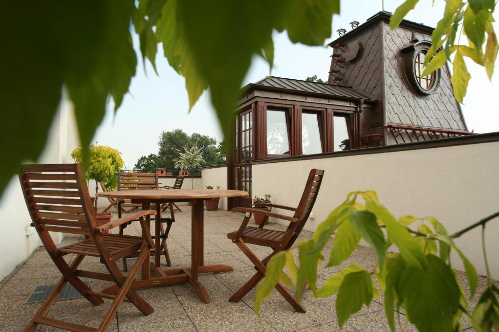 Hotel Grodek Krakow Luaran gambar Roof terrace