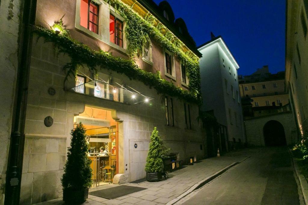 Hotel Grodek Krakow Luaran gambar The entrance to the restaurant